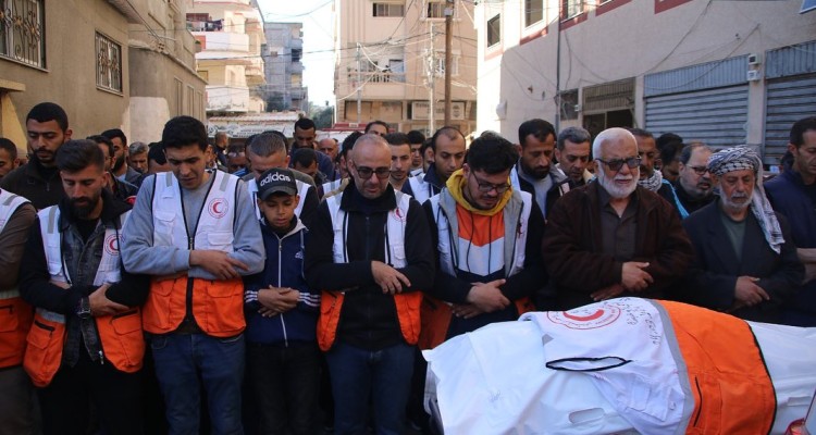 تقرير عن الاستجابة الإنسانية لجمعية الهلال الأحمر الفلسطيني