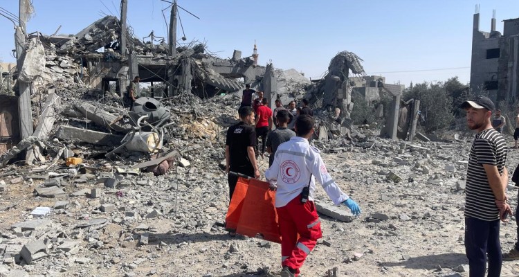 تقرير الاستجابة الإنسانية لجمعية الهلال الأحمر الفلسطيني