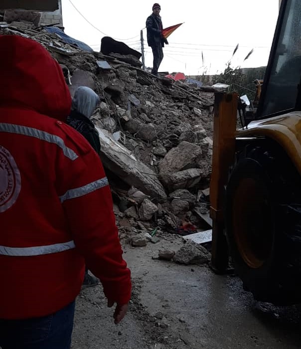 بيان من جمعية الهلال الاحمر الفلسطيني  حول الزلزال المدمر الذي ضرب تركيا وسورية