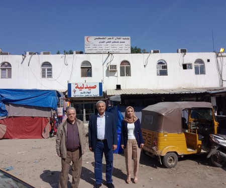 رئيس الجمعية د. يونس الخطيب يختتم زيارته إلى العراق