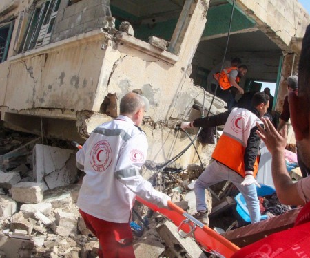 PRCS Raises the Alarm at the Deepening Humanitarian Crisis in Gaza