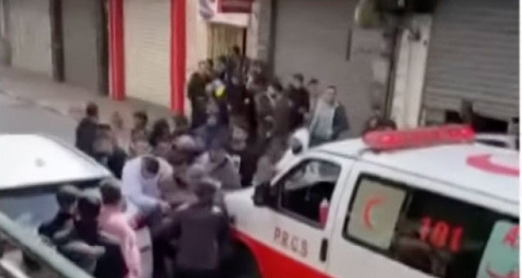 استجابة طواقم الجمعيّة لأحداث مدينة نابلس يوم الأربعاء الموافق 22/2/2022