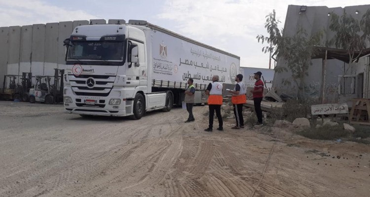 تقرير استجابة جمعية الهلال الأحمر الفلسطيني في الضفة الغربية وقطاع غزة