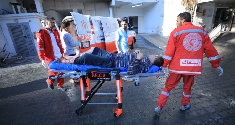 تقرير استجابة جمعية الهلال الأحمر الفلسطيني في الضفة الغربية وقطاع غزة