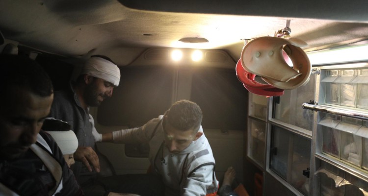 تقرير استجابة جمعية الهلال الأحمر الفلسطيني في الضفة الغربية وقطاع غزة