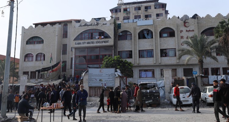 تقرير عن الاستجابة الإنسانية لجمعية الهلال الأحمر الفلسطيني