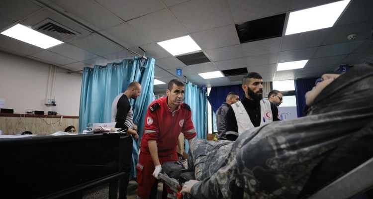 تقرير عن الاستجابة الإنسانية لجمعية الهلال الأحمر الفلسطيني