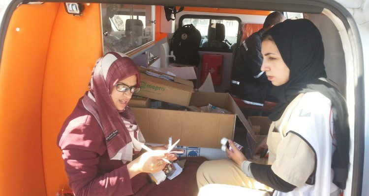 PRCS Report Update in West Bank and Gaza Strip