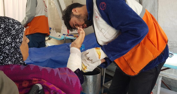 تقرير استجابة جمعية الهلال الأحمر الفلسطيني في الضفة الغربية وقطاع غزة