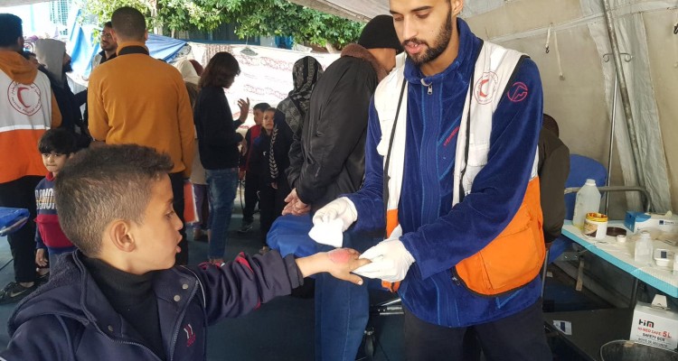 تقرير استجابة جمعية الهلال الأحمر الفلسطيني في الضفة الغربية وقطاع غزة