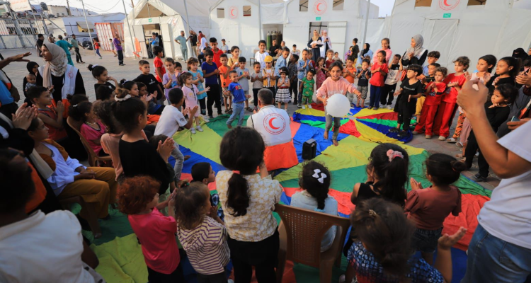 مستجدات الوضع الإنساني الحالي لاستجابة الهلال الأحمر الفلسطيني في قطاع غزة 31 تموز 2025