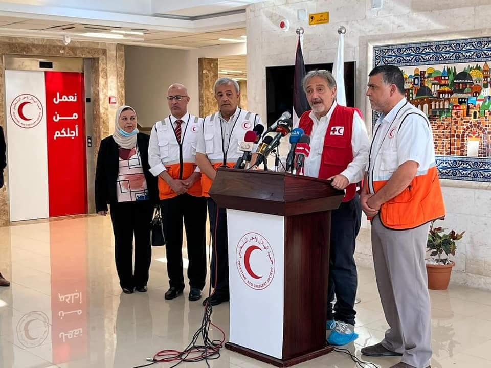 IFRC is extremely concerned about the worsening humanitarian situation in Palestine